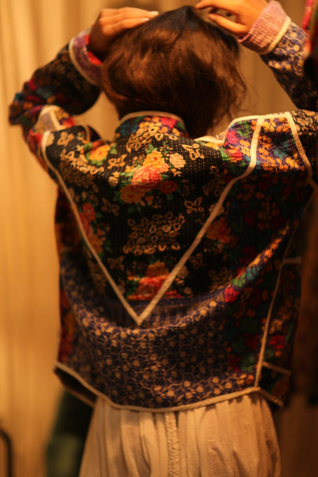 KANTHA JACKET KERSTA - sustainably made MOMO NEW YORK sustainable clothing, coatandjacket slow fashion