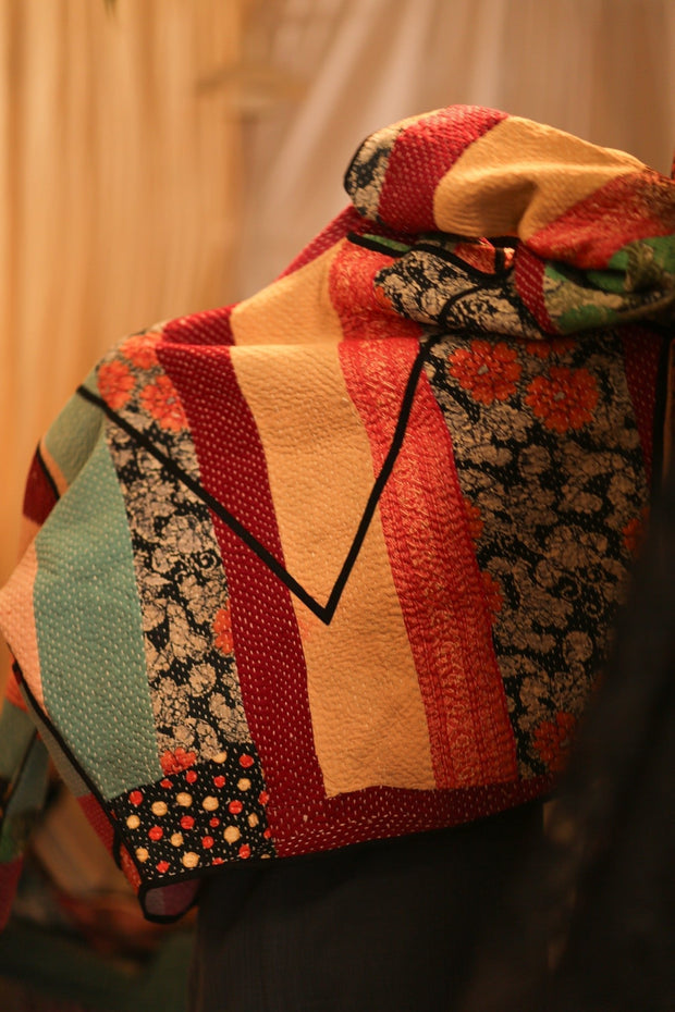 KANTHA JACKET PAUL - sustainably made MOMO NEW YORK sustainable clothing, coatandjacket slow fashion