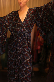 SILK PINA WING KIMONO TOWY - sustainably made MOMO NEW YORK sustainable clothing, handmade slow fashion