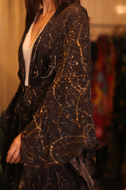 SILK WING KIMONO PINA JACEY - sustainably made MOMO NEW YORK sustainable clothing, kimono slow fashion